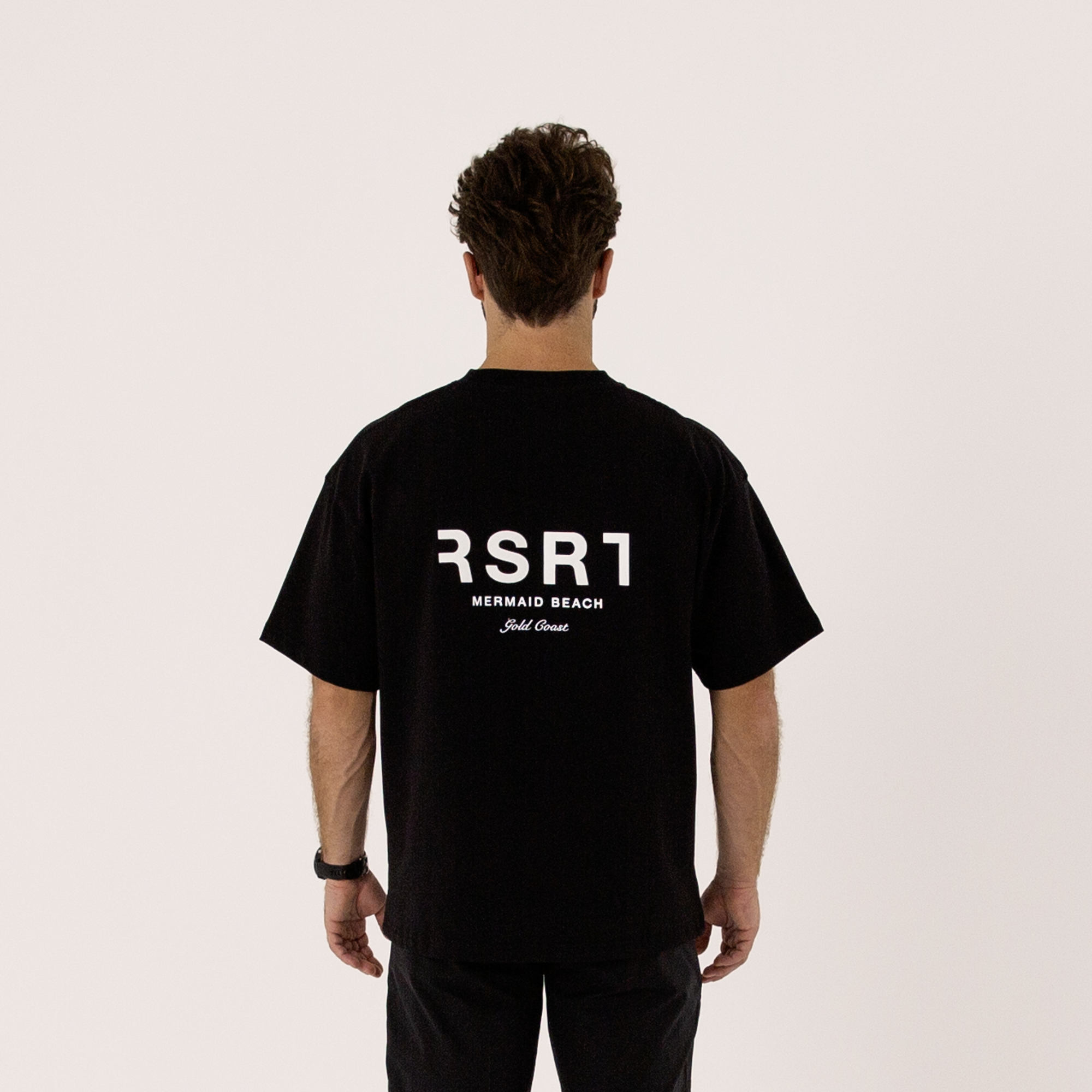 Organic Cotton Oversized T-Shirt - Black