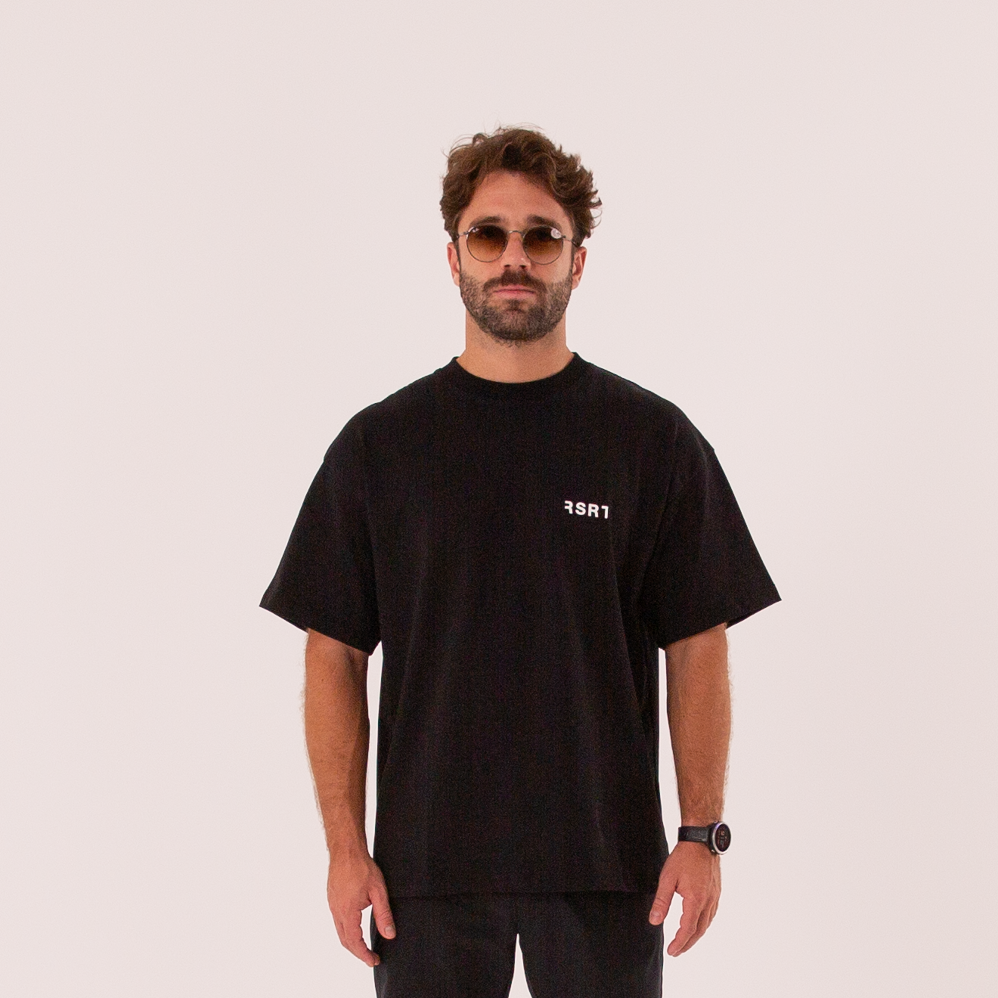 Organic Cotton Oversized T-Shirt - Black