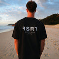 Organic Cotton Oversized T-Shirt - Black - RSRT Clothing