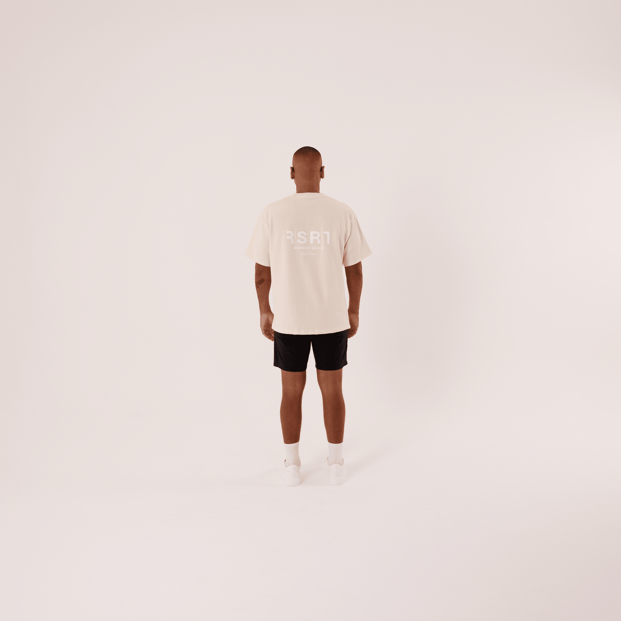 Organic Cotton Oversized T-Shirt - Cream - RSRT Clothing