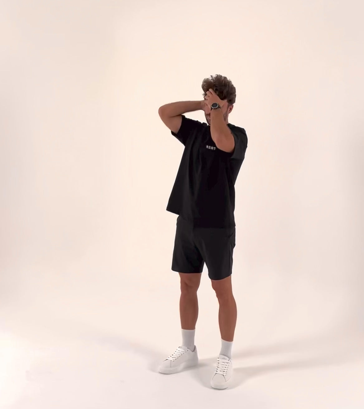 Organic Cotton Oversized T-Shirt - Black